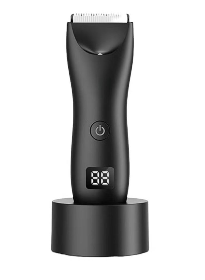 Body Trimmer for Men, Men Grooming for  Body, Electric Trimmer, Body Shaver Groomer Safe Suitable for Sensitive Areas Rechargeable Waterproof Wet/Dry - Image 1