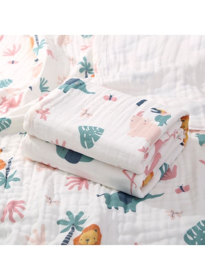 Pure Cotton Cartoon Printed Bath Towels