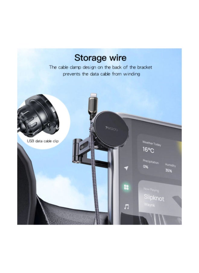 Yesido C155 Monitor Holder Strong Magnetic Bracket for Car Floating Screen  - Image 3
