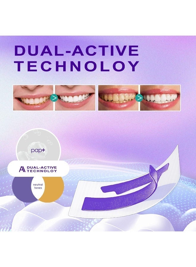SMILEKIT 14 Purple Teeth Whitening Strips oral care Effective at-home whitening, eliminates yellow stains and pigmentation, for a dazzling smile. - Image 5