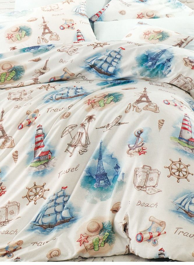 Family Bed Kids Coverlet Set Cotton 2 pieces size 180 x 240 cm model 171 from Family Bed - Image 3