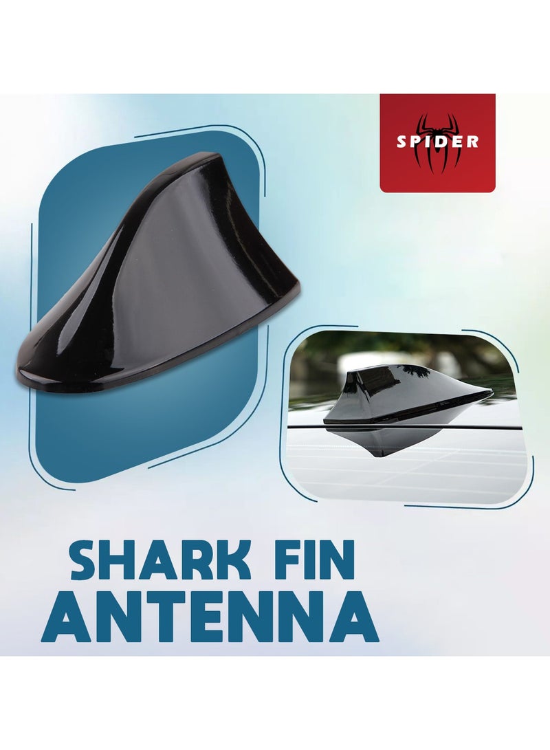 SPIDER Car Antenna Stylish Decoration Fancy Antenna Car Roof Shark Fin Antenna - Image 1