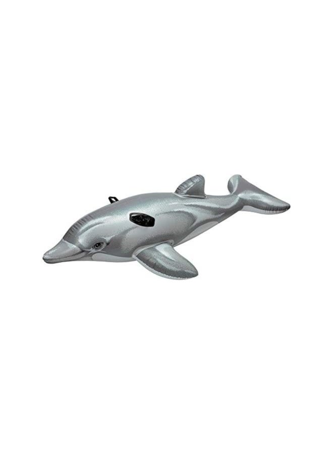 INTEX Dolphin Ride-On 79″ x 30″  - Image 1