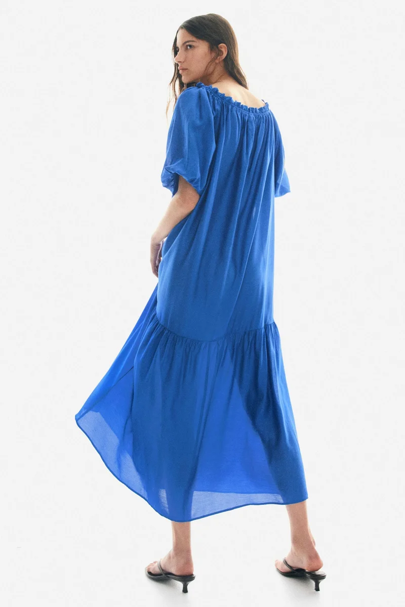 اتش اند ام Drawstring-detail dress
