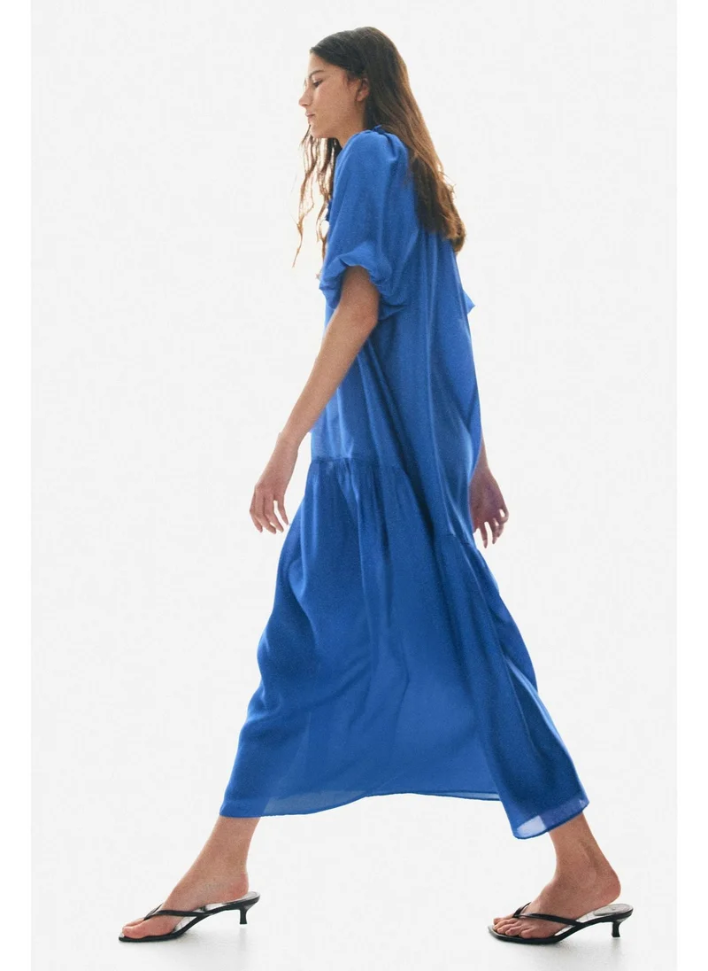 اتش اند ام Drawstring-detail dress