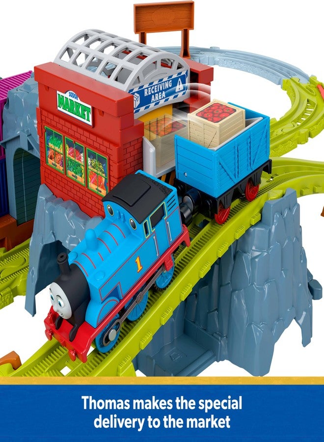 Thomas & Friends Cranky’s Dockside Delivery Train Set by Fisher-Price - Image 4