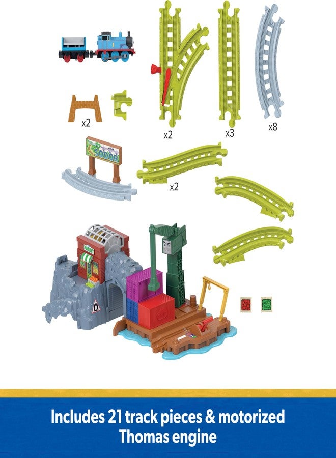 Thomas & Friends Cranky’s Dockside Delivery Train Set by Fisher-Price - Image 5