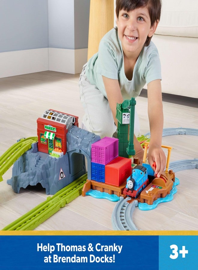 Thomas & Friends Cranky’s Dockside Delivery Train Set by Fisher-Price - Image 2