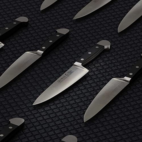 Güde Alpha Series Hand Forged/Sharpened Chef's Knife With Black Hostaform Handle 8-In, Made in Solingen, Germany Since 1910 - Image 4