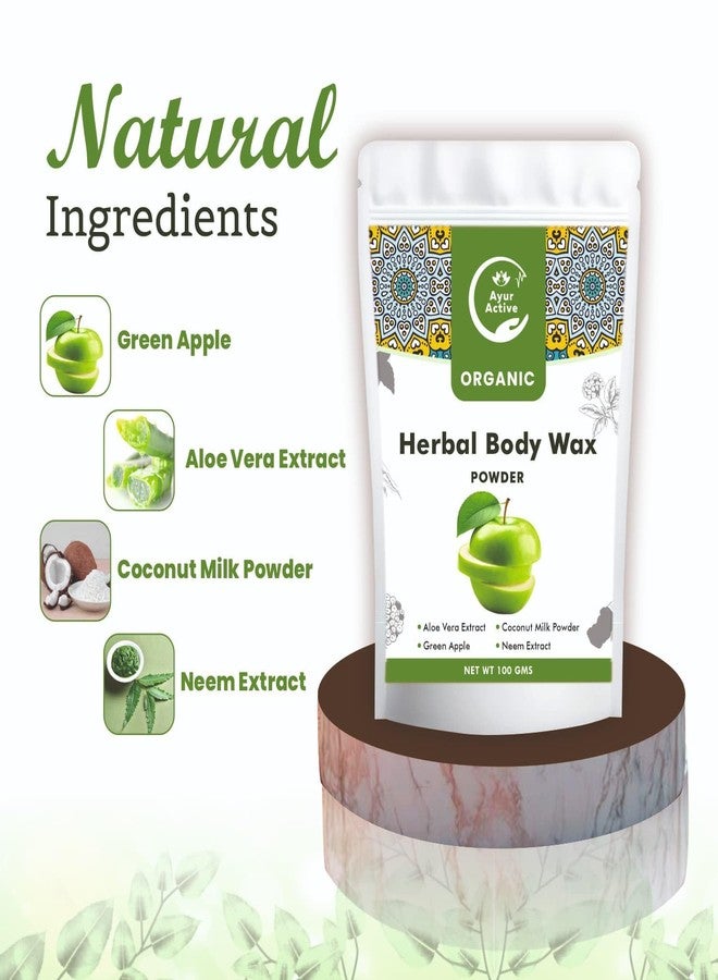 Ayur Active Painless Herbal Wax Powder for Hair Removal for women | NEEM & ALOE VERA EXTRACT - Image 5