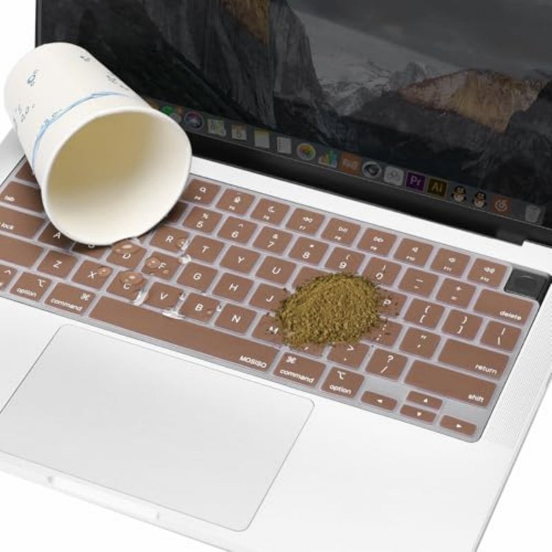 Keyboard Skin Compatible with MacBook Air 15 inch, M3 A3114 M2 A2941/Air 13.6 A3113 A2681/Pro 14/16 M4 M3 M2 M1 - Image 5