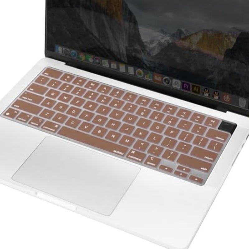 Keyboard Skin Compatible with MacBook Air 15 inch, M3 A3114 M2 A2941/Air 13.6 A3113 A2681/Pro 14/16 M4 M3 M2 M1 - Image 3