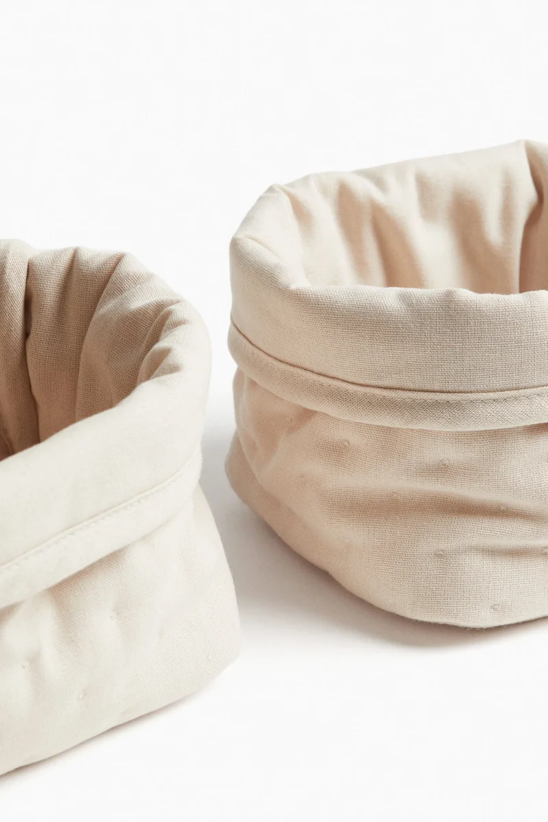 اتش اند ام سلال تخزين مبطنة عبوة من 2