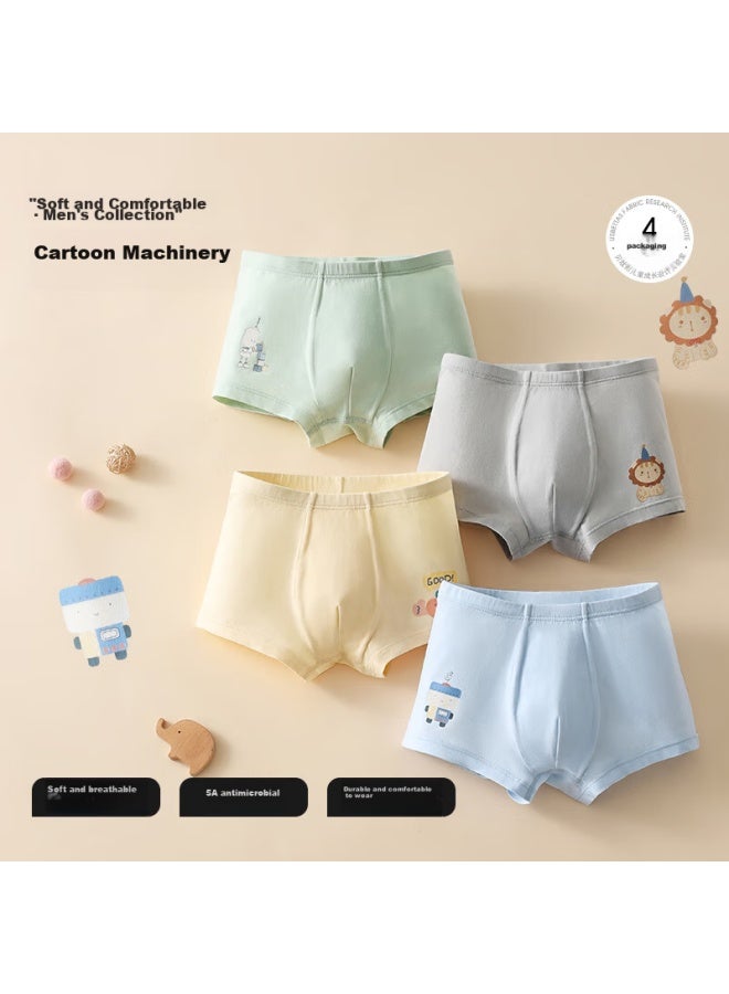 Beptides Beipesi Children's Underwear, Boys' Briefs, Toddler Underwear, Youth Boxer Briefs, Antibacterial, Breathable, No Wedgie - Image 1