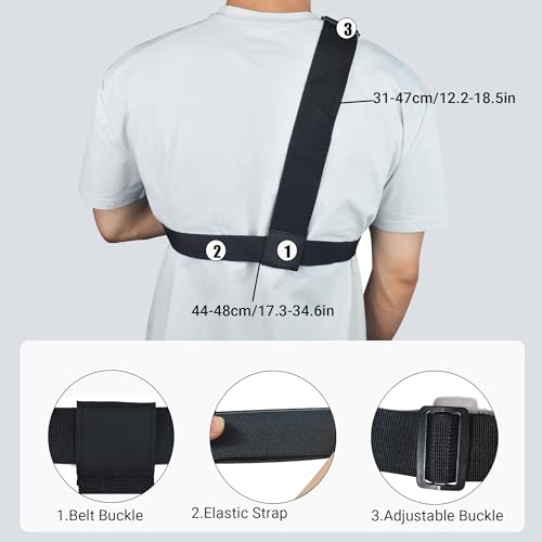 TWAYRDIO MOLLE Radio Tactical Chest Harness Pack, Multi-purpose Gear Carrier with Quick-release buckle and Adjustable Strap for Hiking, Cycling, Travel, Workouts, EDC - Image 5