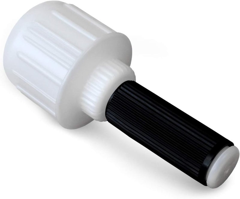 IDL Packaging W-731 Stretch Wrap Dispenser for Mini Film Rolls of 3" Core Size - Lightweight Handle for Shrink Wrap Film with Comfortable Grip - One-Hand Durable Plastic Film Dispenser - Image 1