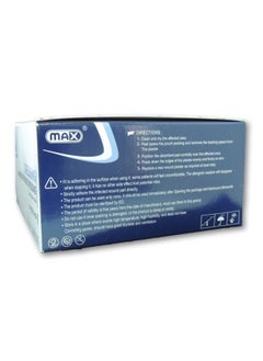 Max Adhesive Wound Dressing 10 Cm X 10 Cm 50'S  - Image 2