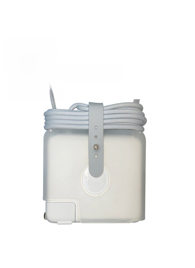 Generic - Applicable MacBook Charger Protective Case Apple Notebook Adapter Protective Case 140W Power Supply Protective Case-Color:White-Applicable Model:2021 16-inch (140W) - Image 1