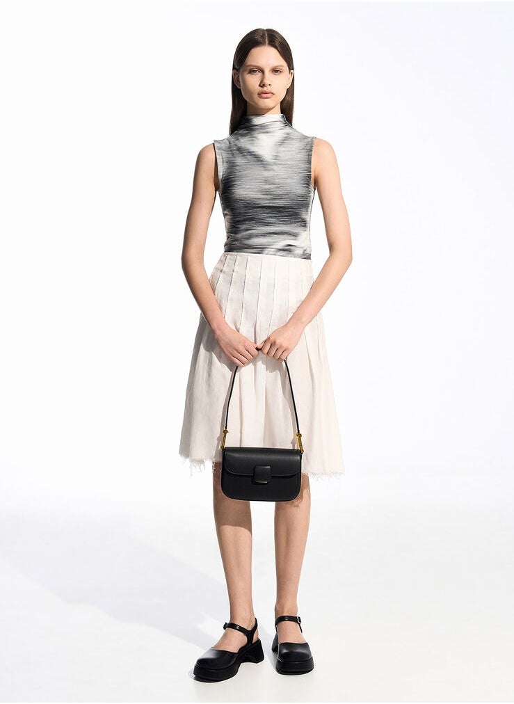 Charles & Keith Koa Square Push-Lock Shoulder Bag  - Image 5