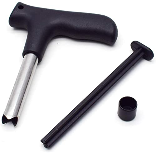 NOBILEA NOBILEA Coconut Opener Tool Easy Convenient Straw Hole Maker Food Grade Stainless Steel Coconut Opening Tool Pouch Tap for Coconut Water Juice Pack of 1 - Image 1