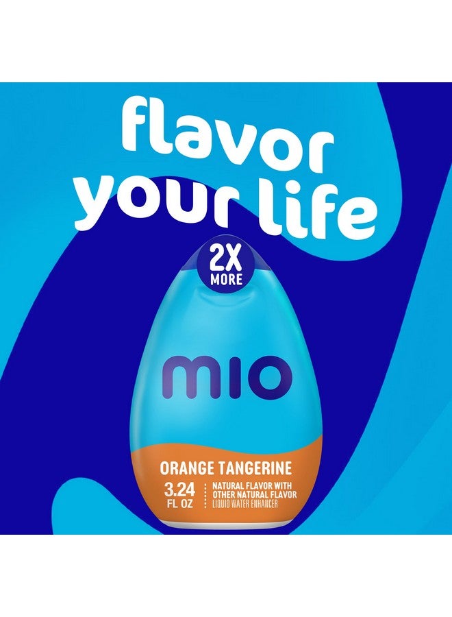 mio Orange Tangerine Flavored with Other Natural Flavor Liquid Water Enhancer, 3.24 fl oz Bottle - Image 3