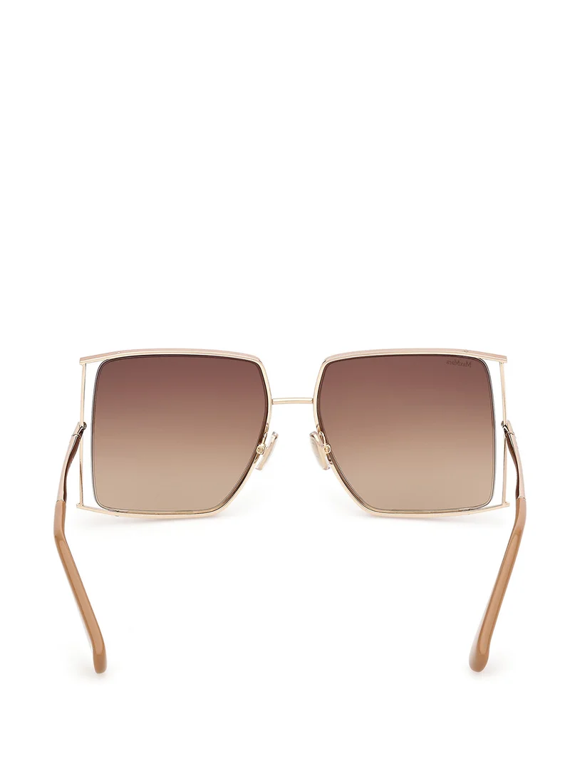 ماكس مارا Metal Shaped Sunglasses