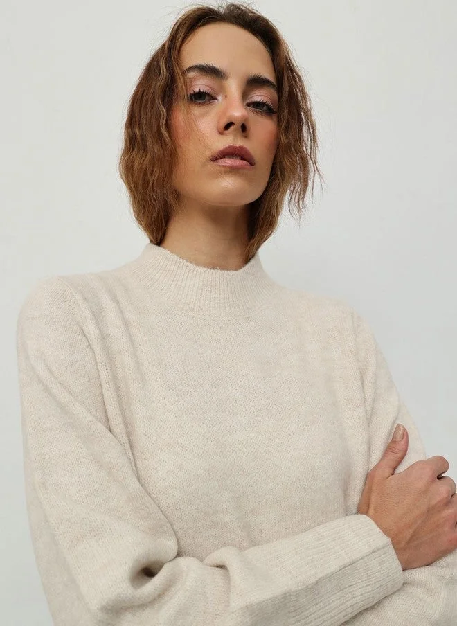 STREET 9  Beige Pullover for Women for Women | Best Price UAE