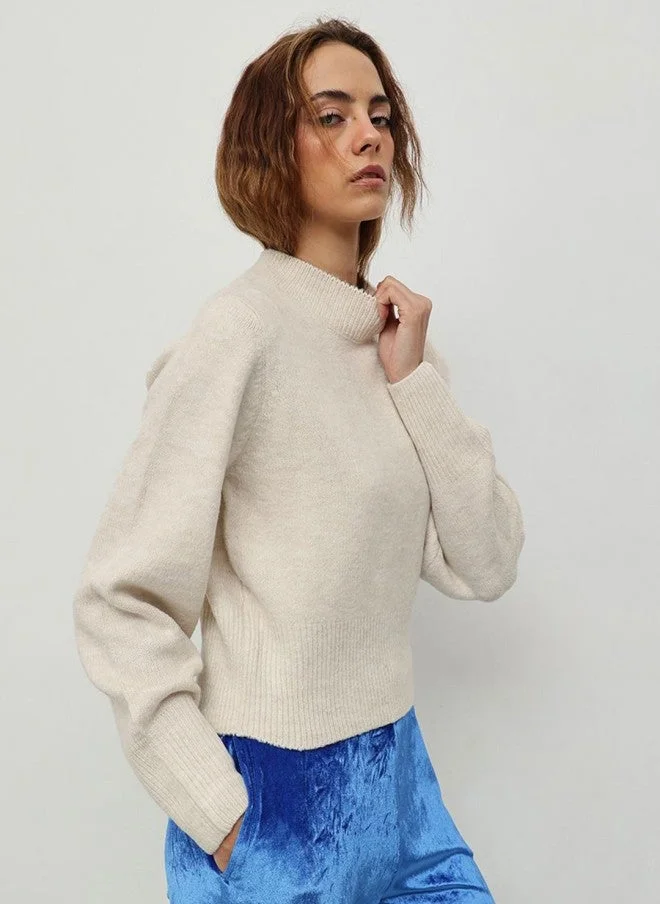 STREET 9  Beige Pullover for Women for Women | Best Price UAE