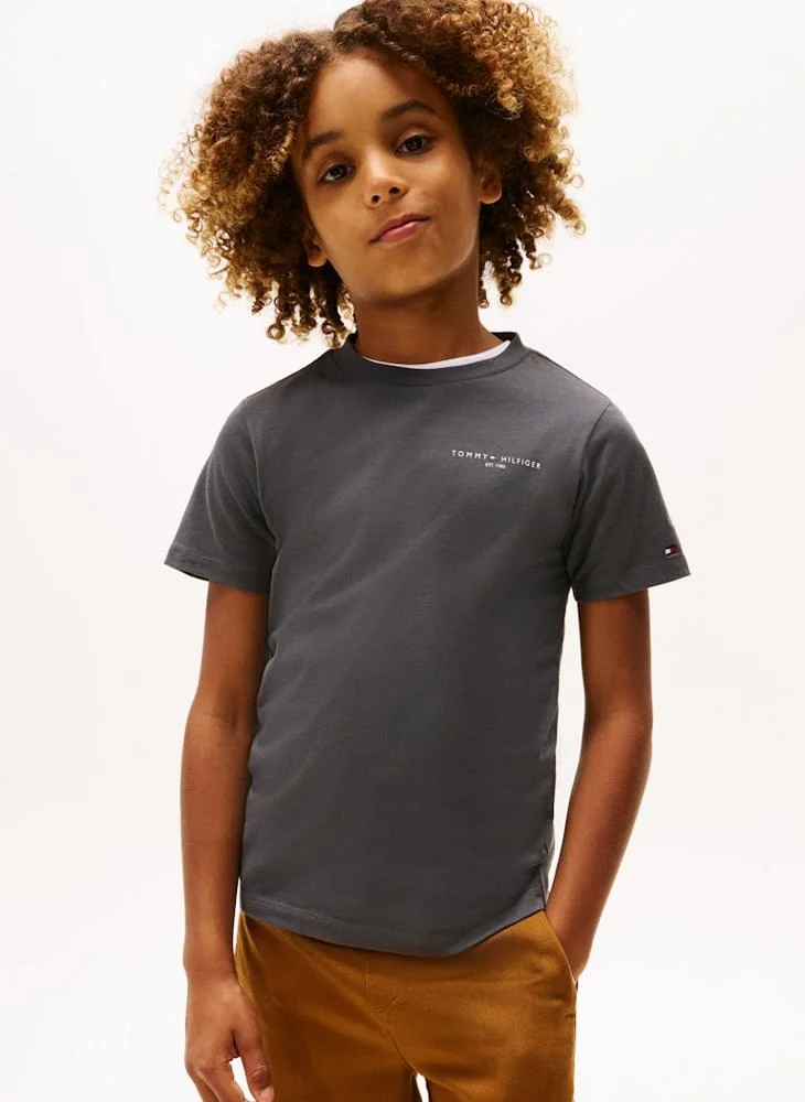 TOMMY HILFIGER Kids Mini Corpcrew Neck T-Shirt