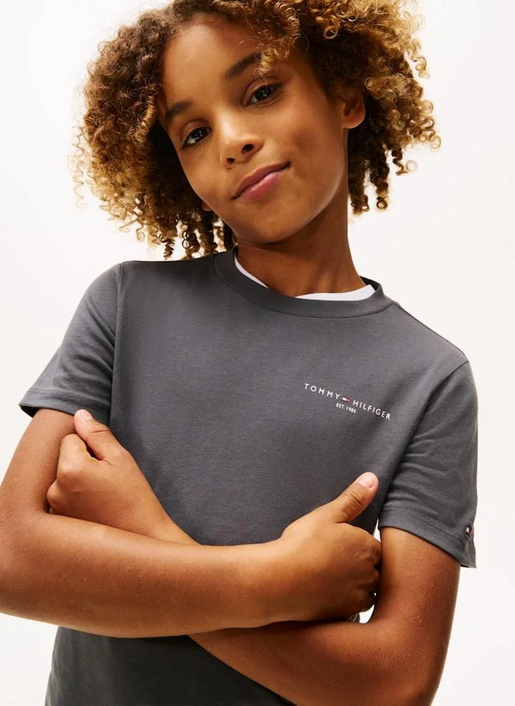TOMMY HILFIGER Kids Mini Corpcrew Neck T-Shirt