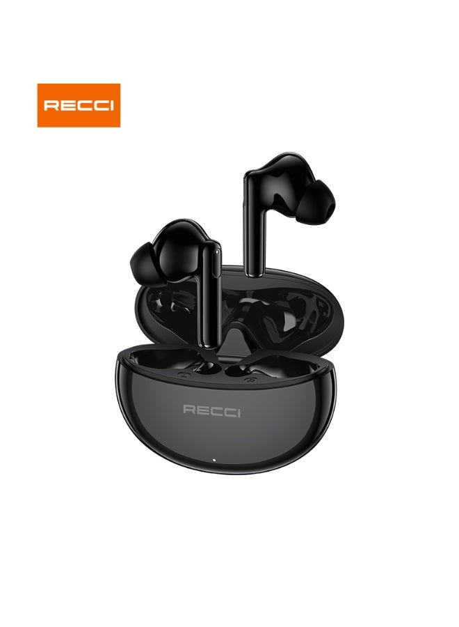 ريتشي ريشي REP-W99 سماعات أذن لاسلكية Melody – بلوتوث 5.3، شحن Type-C، بطارية 30 مللي أمبير + علبة شحن 300 مللي أمبير، تشغيل حتى 4 ساعات، تحكم باللمس – تصميم أنيق ومريح - Image 1