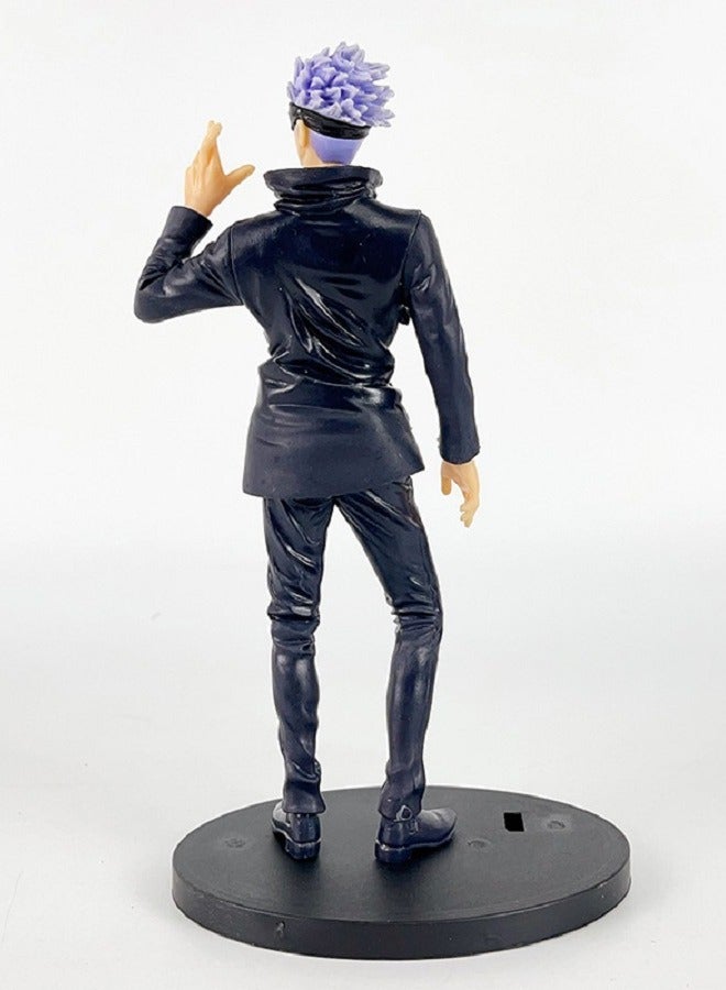 Jujutsu Kaisen Gojo Satoru Standing Figure with Blinded Eyes Handmade Decoration - Image 4