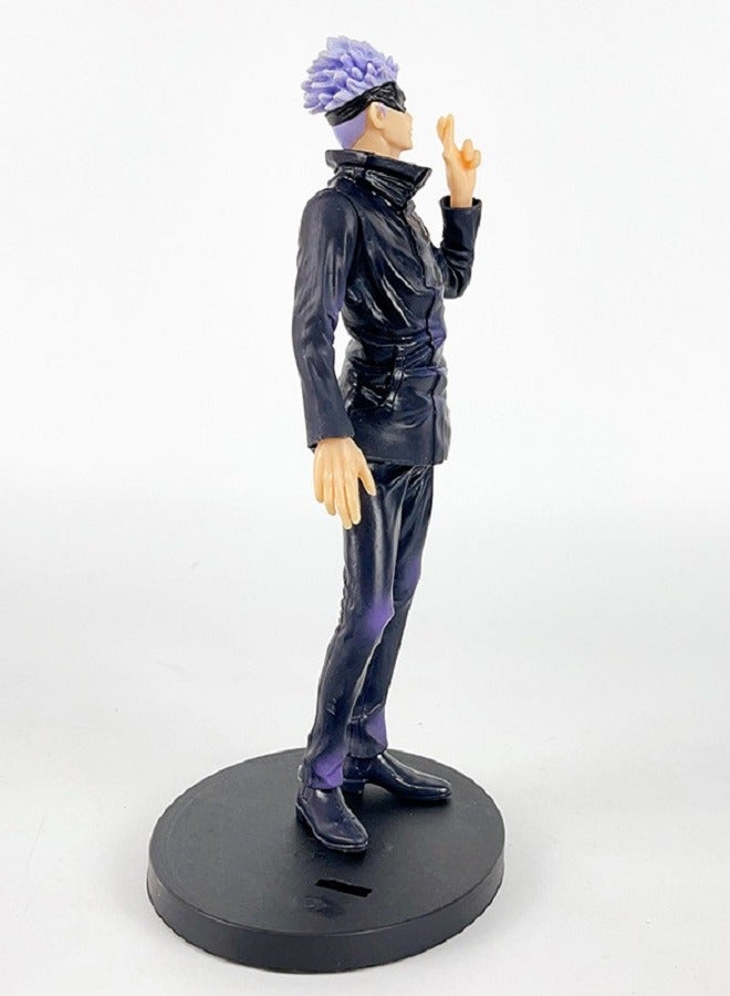 Jujutsu Kaisen Gojo Satoru Standing Figure with Blinded Eyes Handmade Decoration - Image 3