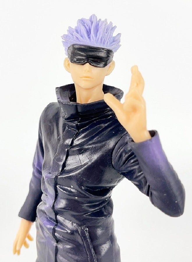 Jujutsu Kaisen Gojo Satoru Standing Figure with Blinded Eyes Handmade Decoration - Image 2