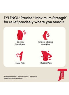 TYLENOL Maximum Strength 4% Lidocaine Pain Relieving Cream for Back, Knee & Joints - Penetrating, Fragrance Free, 4oz  - Image 2