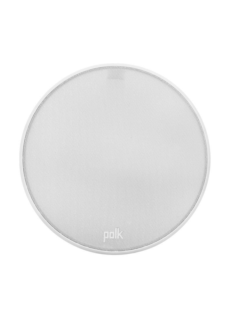 Polk Audio V60 in-Ceiling Speaker (Single), Ideal for All Rooms, Including Damp and Humid Rooms Like Bathroom, Kitchen or Utility Area, Easy Installation, (Black, Paintable Grille)  - Image 2