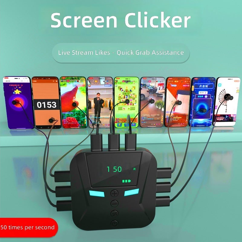 Smart Auto Screen Tapper - Clicker Device for Mobile Screens, Live Streaming & More - Image 2