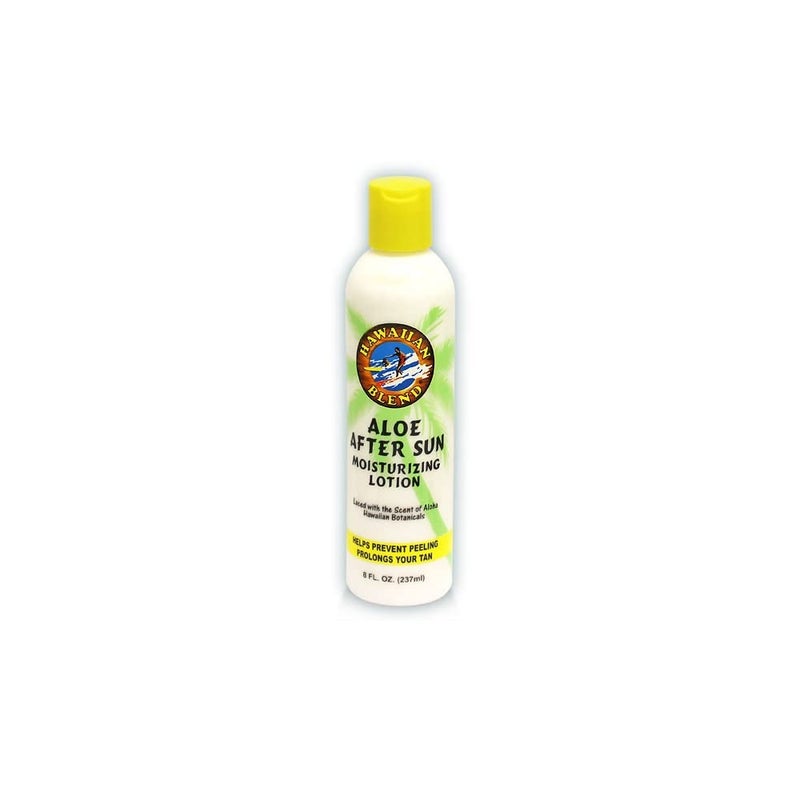 hawaiian blend Aloe After Sun Lotion 8 Oz Bottle 