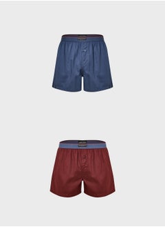 EMPORIO ARMANI 2 Pack Logo Band Boxers  - Image 1