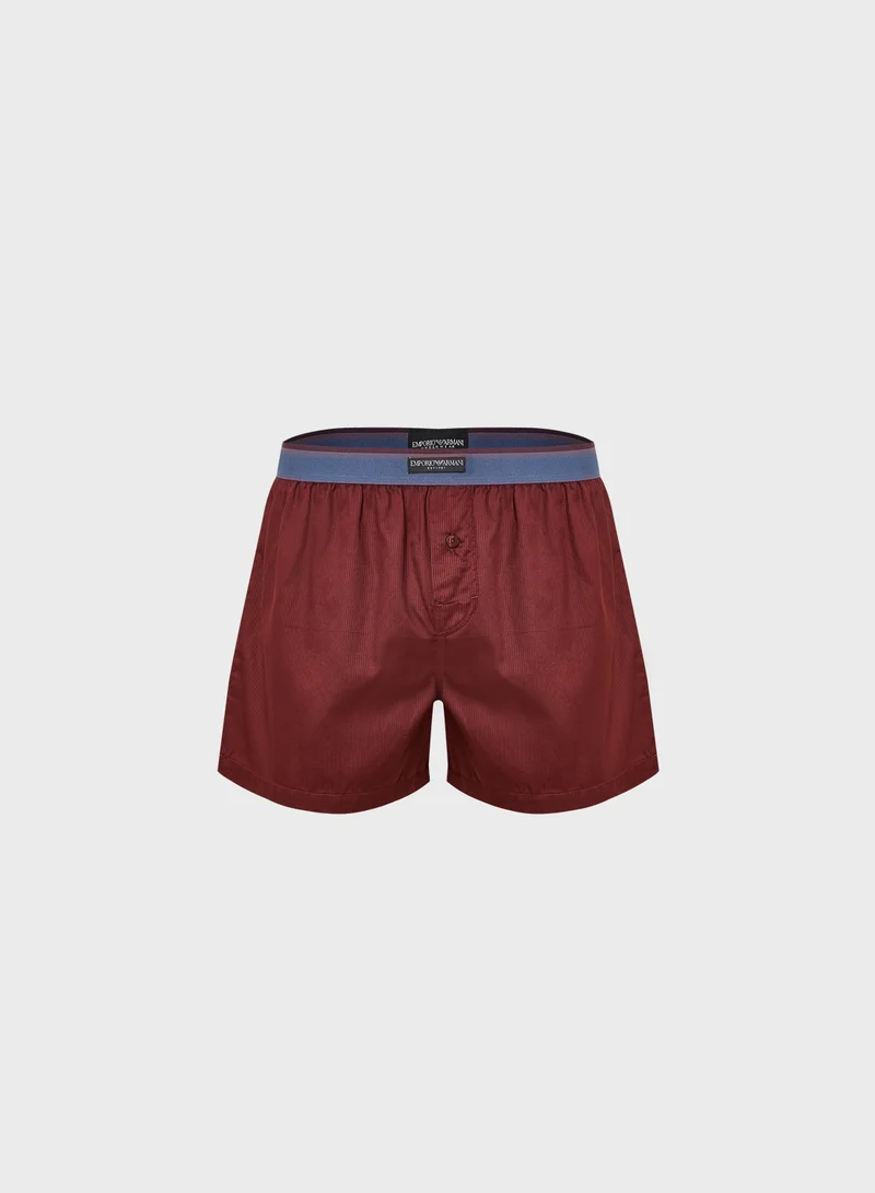 EMPORIO ARMANI 2 Pack Logo Band Boxers
