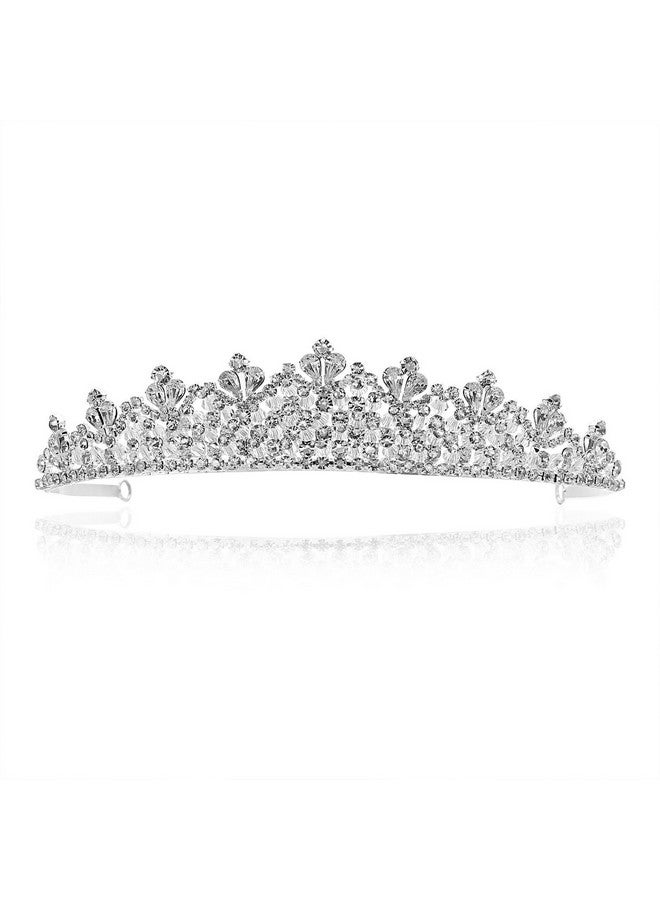SAMKY Handmade Bridal Pageant Rhinestone Crystal Prom Wedding Tiara Crown T934 - Image 1