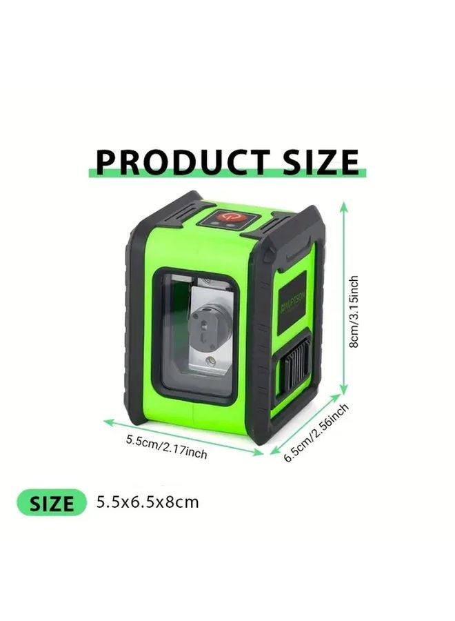 Green Self Leveling 2 Line Laser Level 100ft Magnetic Cross Line Tool For Construction And DIY - Image 3