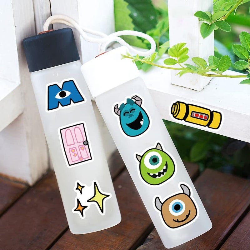 BLCAFEE 40Pcs Monsters Inc Stickers Pack, Cartoon Comedy Vinyl Waterproof Decals for Water Bottle,Laptop,Phone,Skateboard,Scrapbooking,Journaling Choice for Birthday Party Favor Supply - Image 5