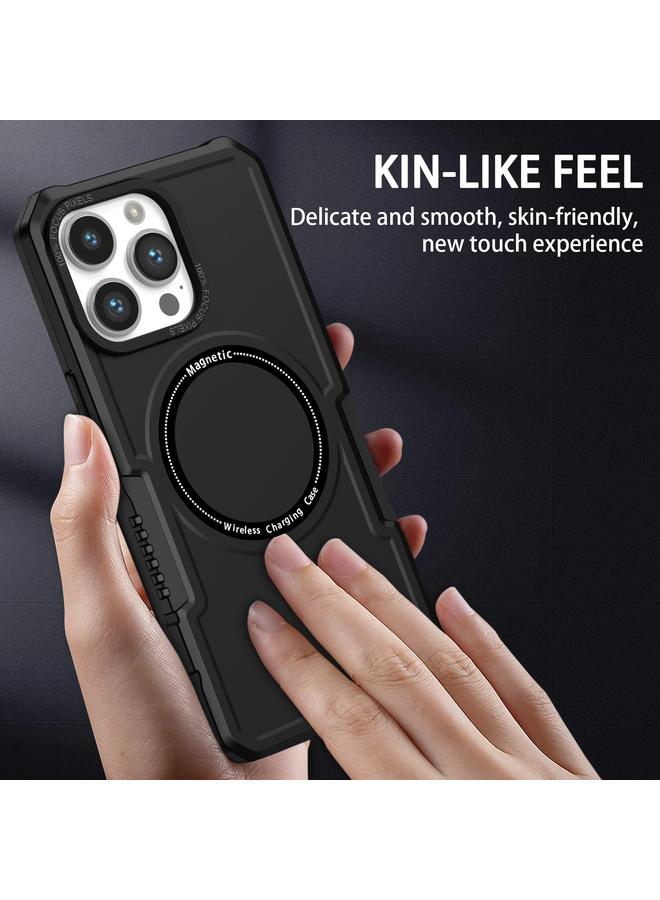 اس-توب جراب لهاتف iPhone 15 Pro Max مقاوم للصدمات مع جراب MagSafe للهاتف - Image 5