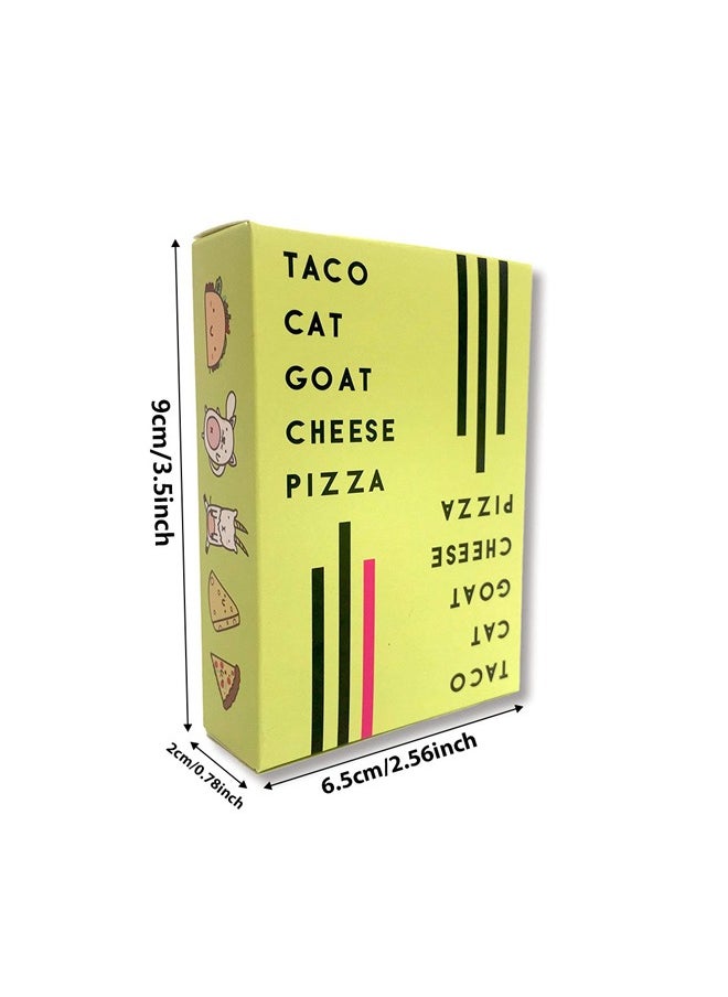 Party Games Taco Cat Goat Cheese Pizza Cards Solitaire Party Games Toys  - Image 3