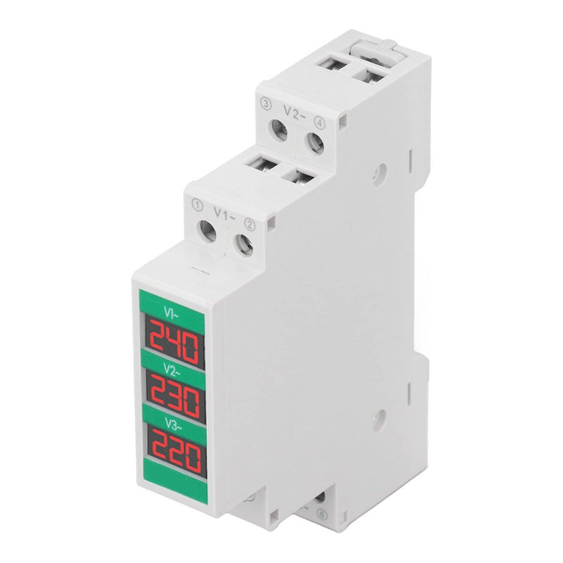 Three Phase Energy Meter 380V 100A Kwh Power Factor Meter Din Rail Mount - Image 5