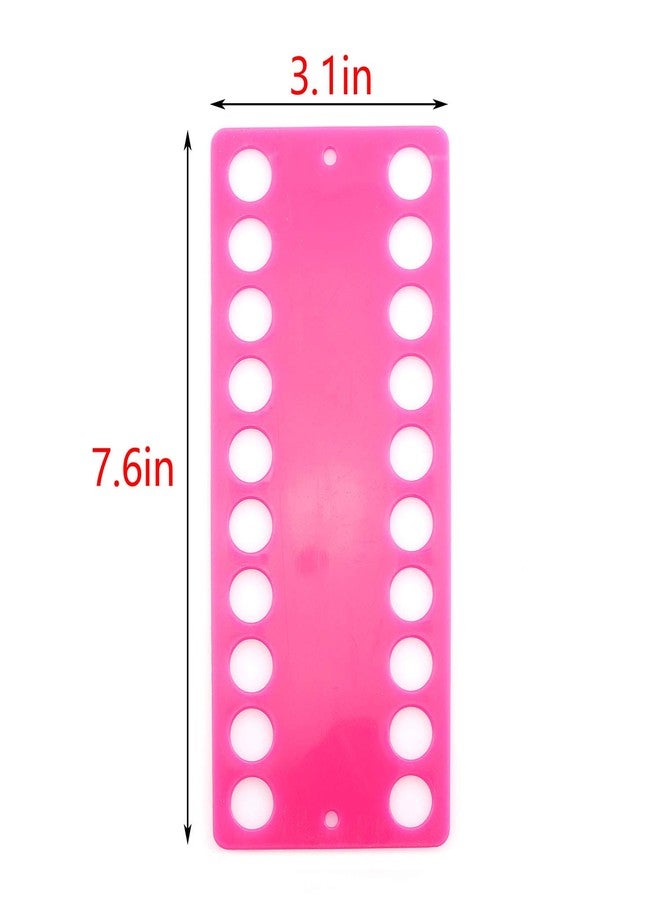 Tegg منظم خيوط التطريز تيغ 6 قطع 20 موضع لوح لف خيوط التطريز الملونة حامل خيوط الكروس ستش أداة تخزين - Image 2