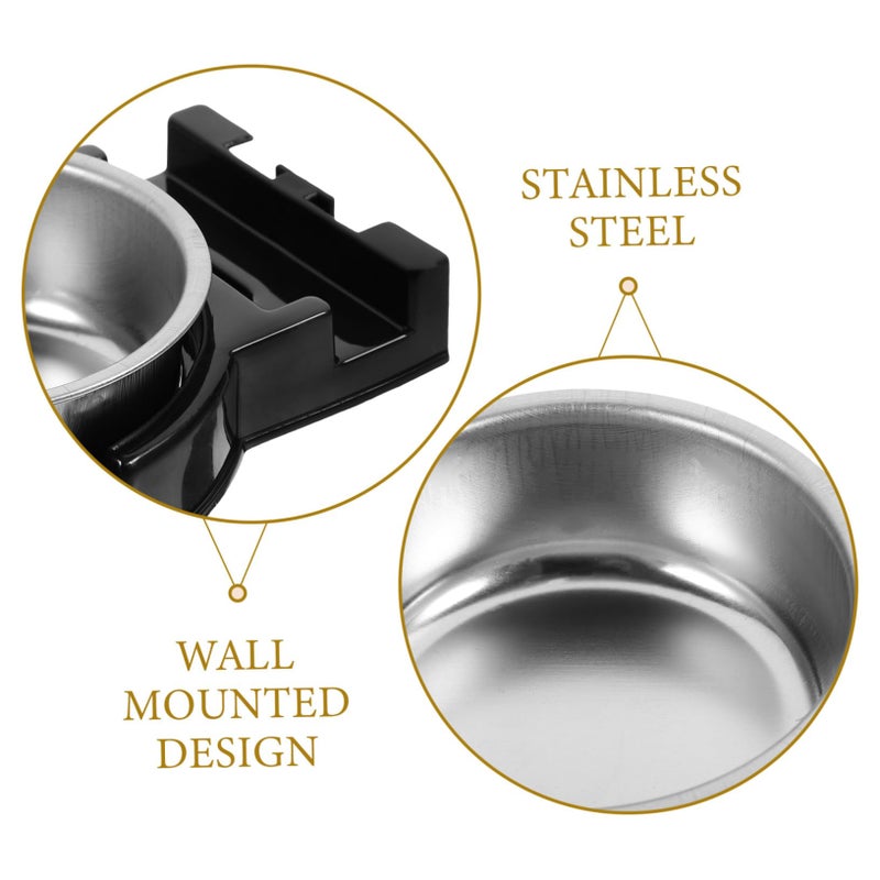 حاوية تدخين معلقة على الحائط من الفولاذ المقاوم للصدأ سهلة التنظيف وتوفر مساحة للتخلص من السجائر - Image 4