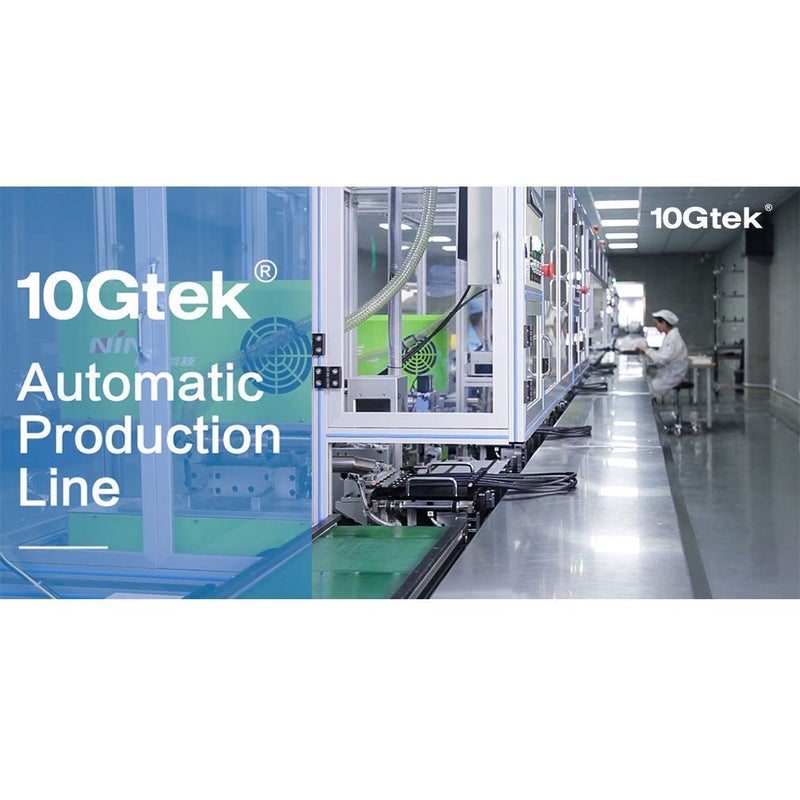 10Gtek SFP+ DAC Twinax Cable, 10G SFP+ to SFP+ Direct Attach Copper Patch Passive Cable for Cisco SFP-H10GB-CU1.5M, Meraki MA-CBL-TA-1.5M, Ubiquiti UniF, D-Link, Netgear, 1.5-Meter(5ft), 2-Pack - Image 5