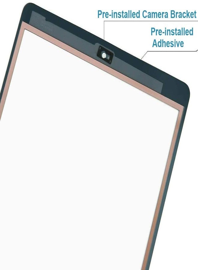 Dedyel Screen Replacement for iPad 9 9th Generation 10.2", for iPad 9 9th Gen 2021 (A2602 A2603 A2604 A2605) Digitizer Replacement with Home Button(not Include LCD) + Full Repair Kit（Black） - Image 4